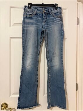 Silver Jeans Light Blue Women's Flare Jeans